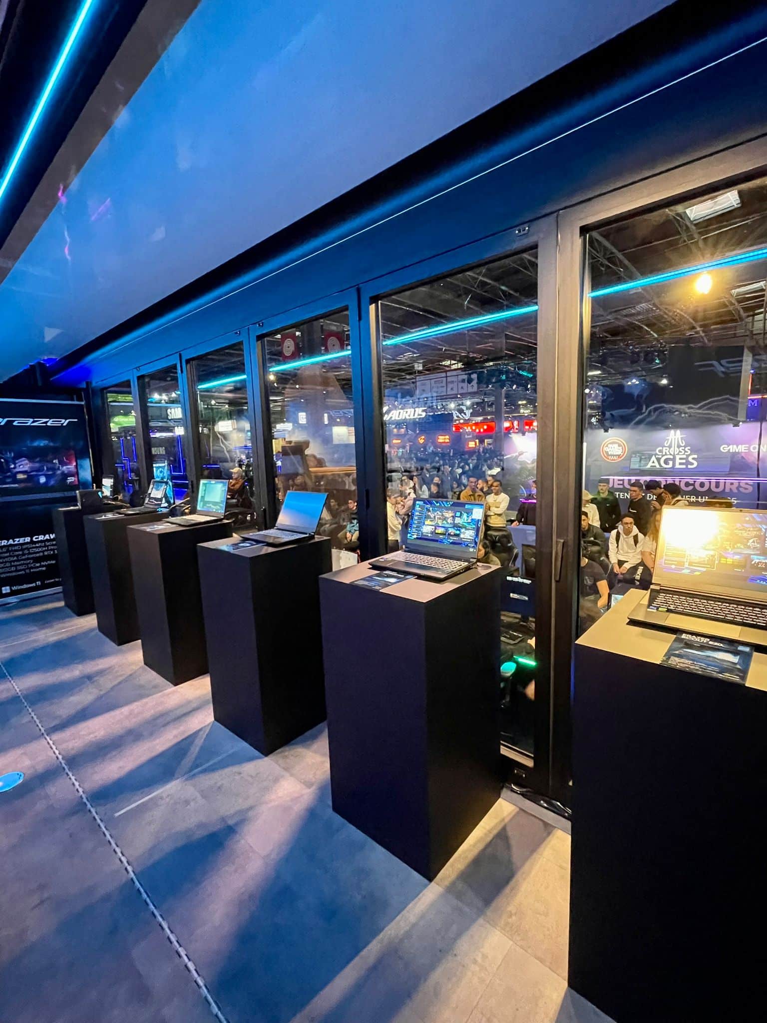 Erazer Paris Games Week 2023 Booth Interior 2