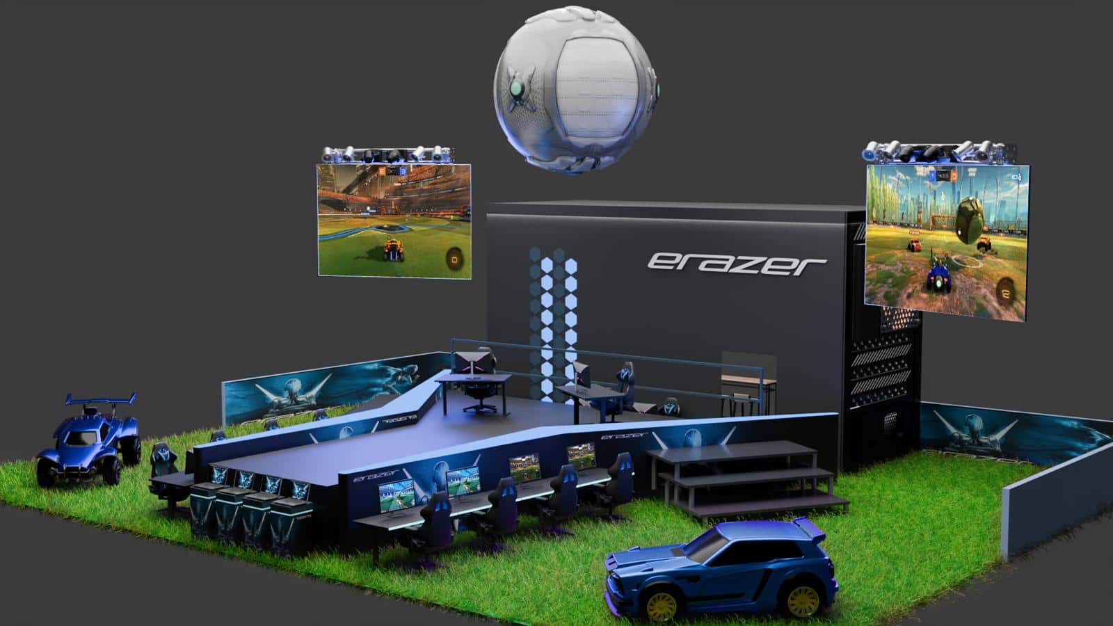 Erazer Paris Games Week 2024 Booth Render